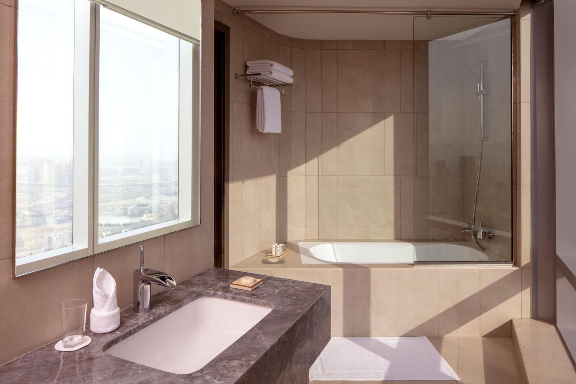 The First Collection Dubai Jumeirah Village Circle, A Tribute Portfolio Hotel Exterior foto Bathroom