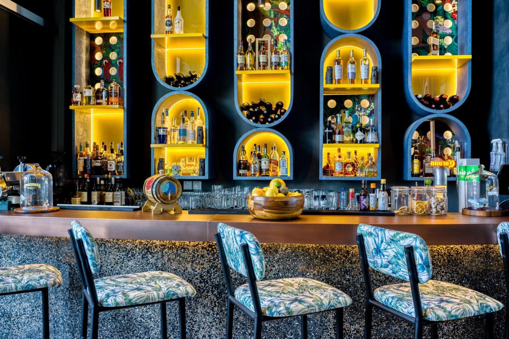 The First Collection Dubai Jumeirah Village Circle, A Tribute Portfolio Hotel Exterior foto "The bar is open for business"