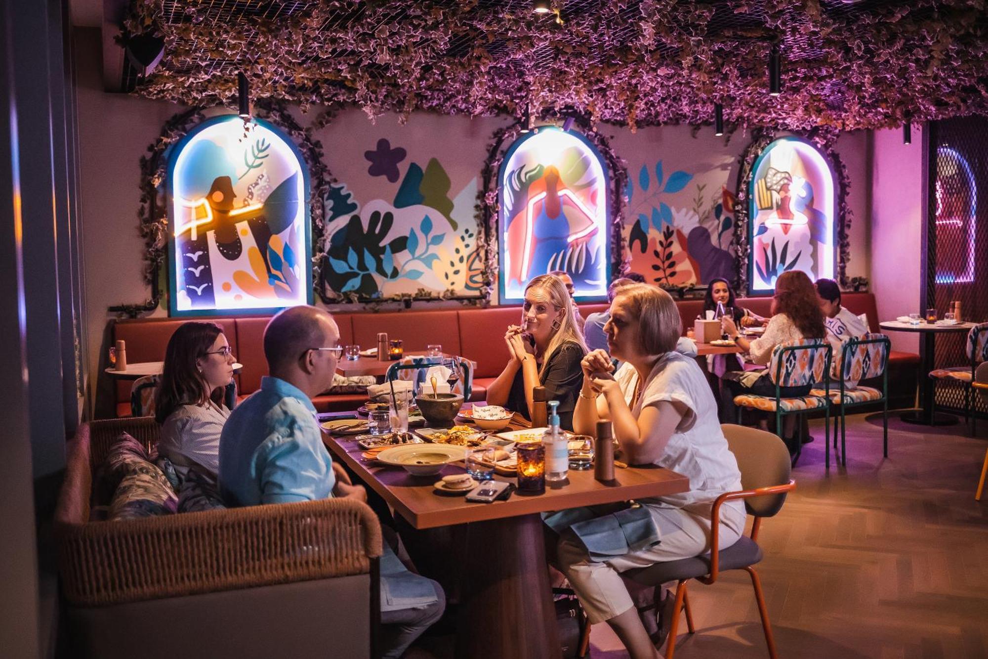 The First Collection Dubai Jumeirah Village Circle, A Tribute Portfolio Hotel Exterior foto "The restaurant is open for business"