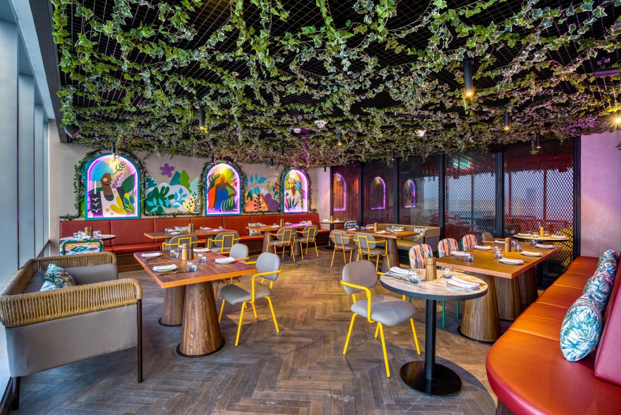 The First Collection Dubai Jumeirah Village Circle, A Tribute Portfolio Hotel Exterior foto Interior of the restaurant
