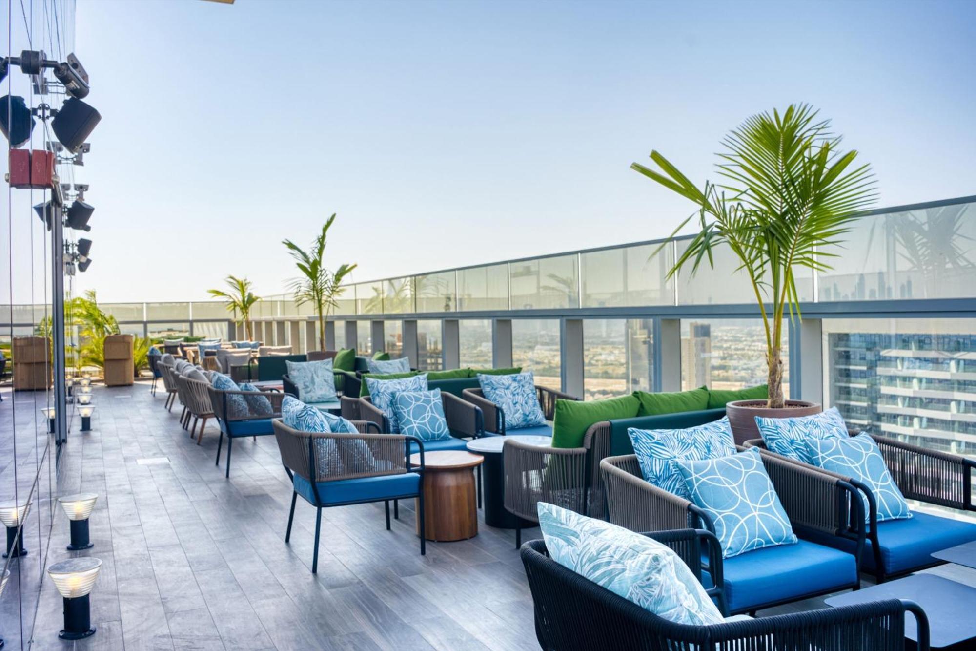 The First Collection Dubai Jumeirah Village Circle, A Tribute Portfolio Hotel Exterior foto Rooftop terrace